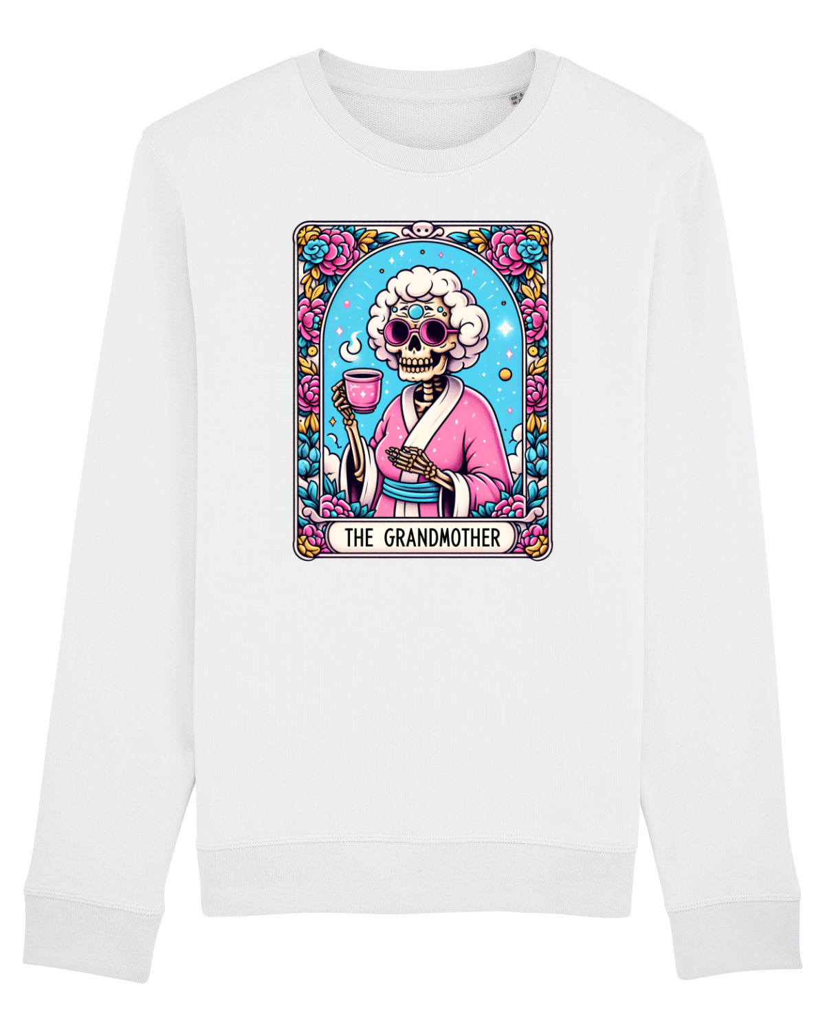 Bluză mânecă lungă Unisex Rise White