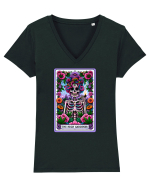 The High Gardener Woman Tricou mânecă scurtă guler V Damă Evoker