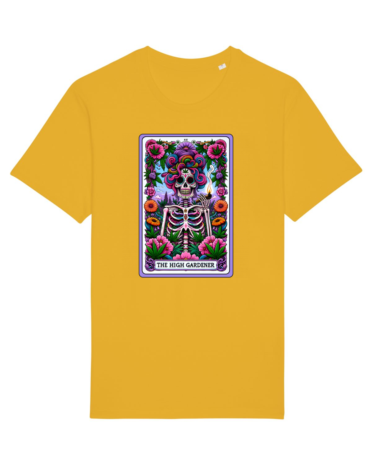 Tricou mânecă scurtă Unisex Rocker Spectra Yellow