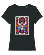 The Mom Coffee Tricou mânecă scurtă guler larg fitted Damă Expresser