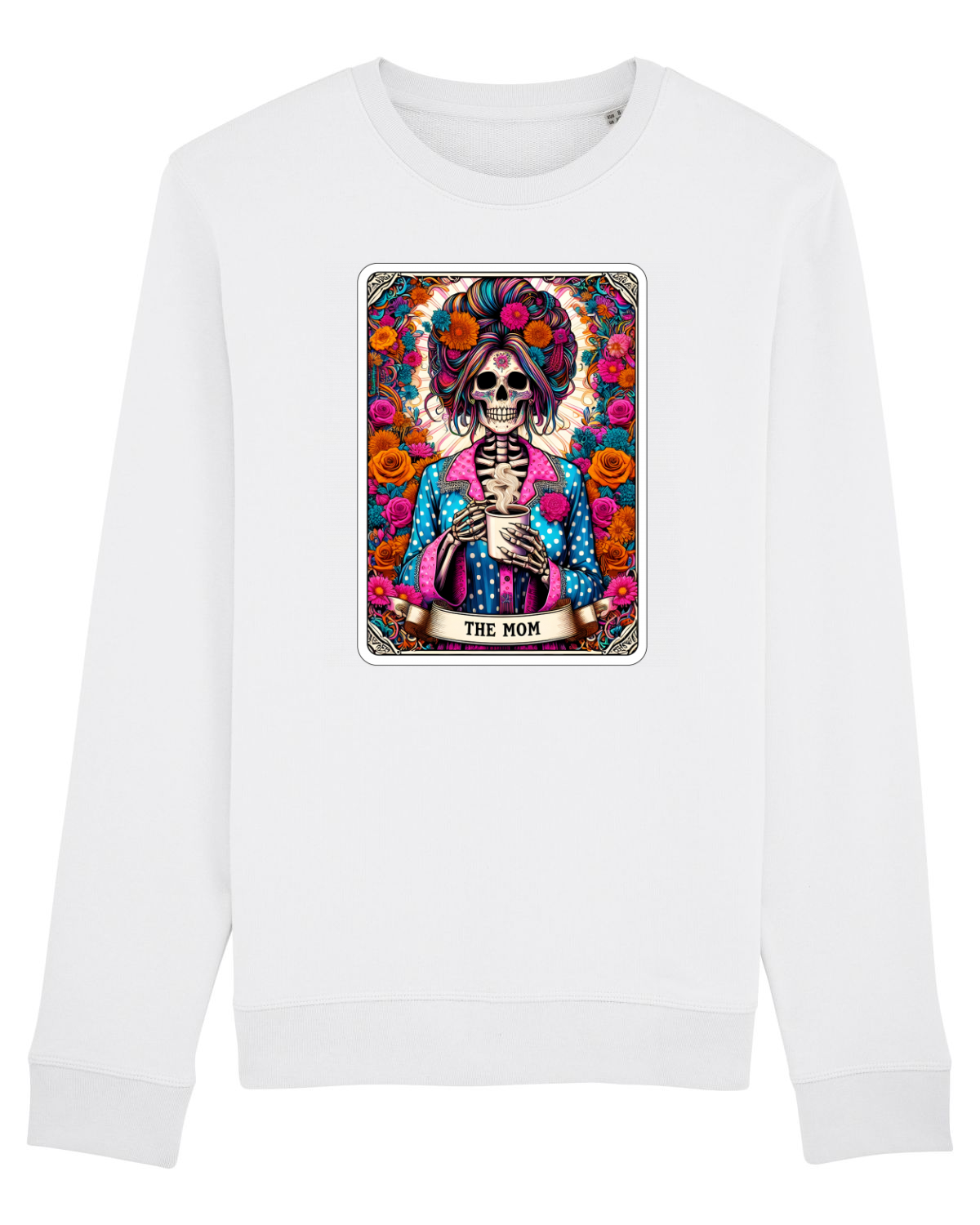 Bluză mânecă lungă Unisex Rise White