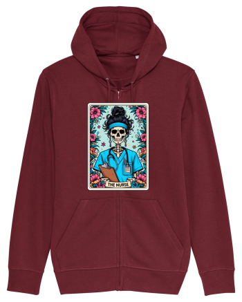 The Nurse (blue) Burgundy