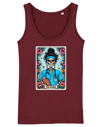 The Nurse (blue) Burgundy