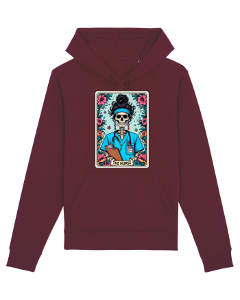 The Nurse (blue) Burgundy
