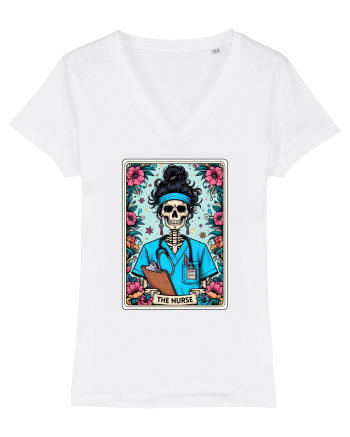 The Nurse (blue) White