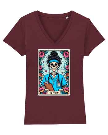The Nurse (blue) Burgundy