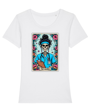 The Nurse (blue) White