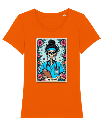 The Nurse (blue) Bright Orange