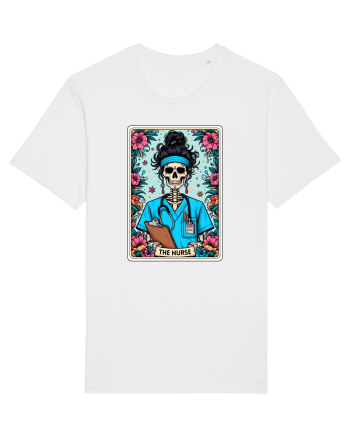 The Nurse (blue) White