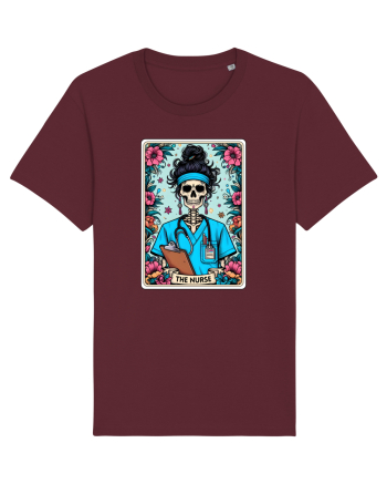 The Nurse (blue) Burgundy