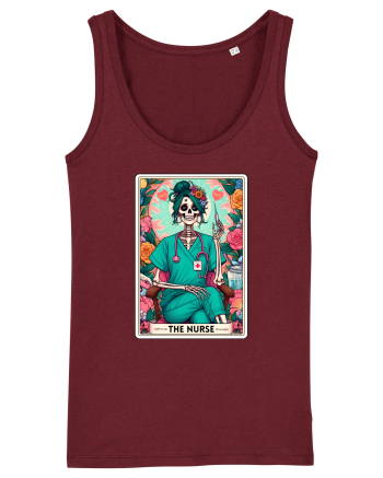 The Nurse (green) Burgundy