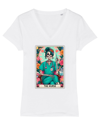 The Nurse (green) White
