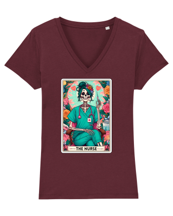 The Nurse (green) Burgundy