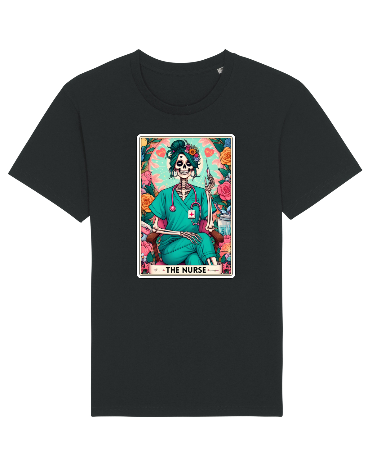Tricou mânecă scurtă Unisex Rocker Black
