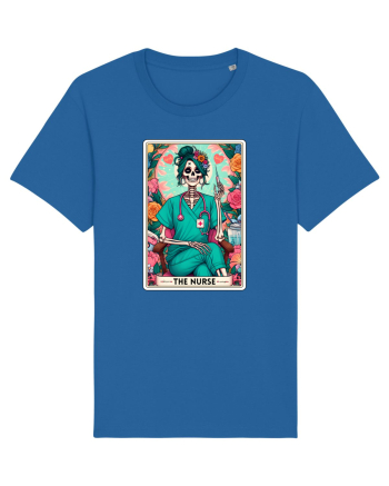 The Nurse (green) Royal Blue