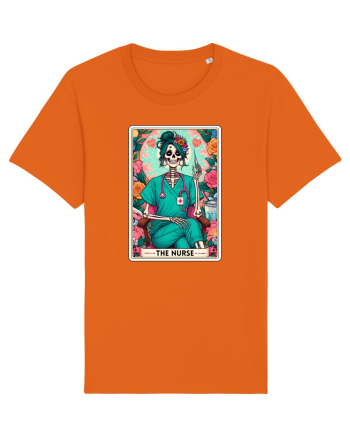 The Nurse (green) Bright Orange