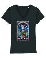 The Plant Lady Tricou mânecă scurtă guler V Damă Evoker