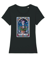 The Plant Lady Tricou mânecă scurtă guler larg fitted Damă Expresser