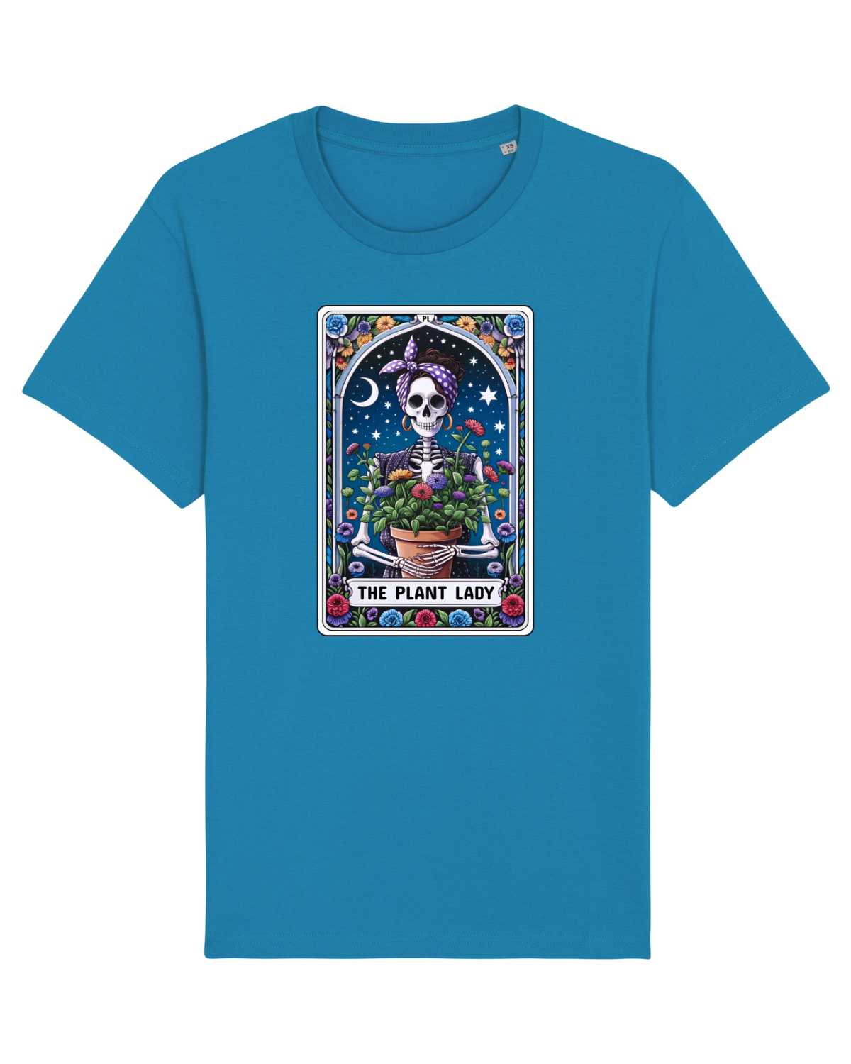 Tricou mânecă scurtă Unisex Rocker Azur