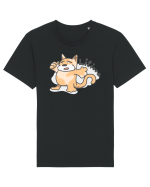 Pisica litiera Tricou mânecă scurtă Unisex Rocker