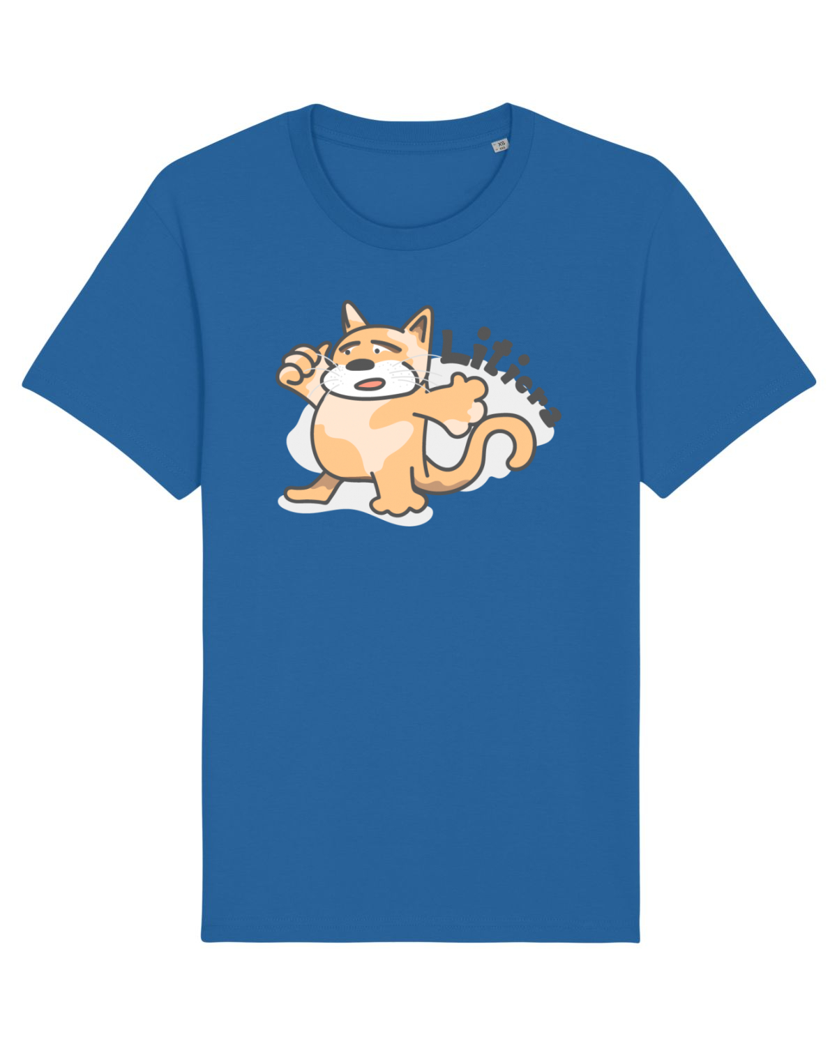 Tricou mânecă scurtă Unisex Rocker Royal Blue