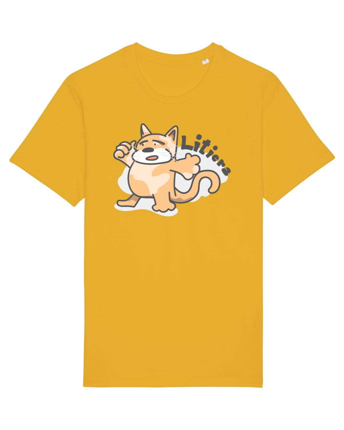 Tricou mânecă scurtă Unisex Rocker Spectra Yellow