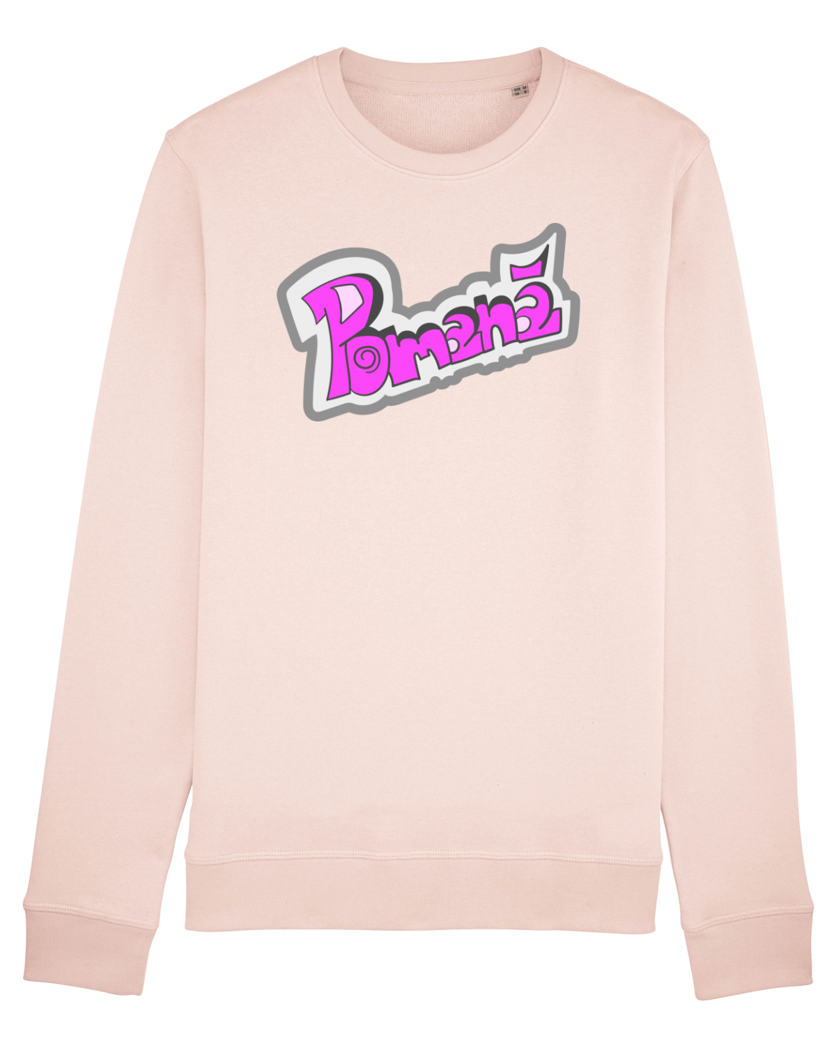 Bluză mânecă lungă Unisex Rise Candy Pink