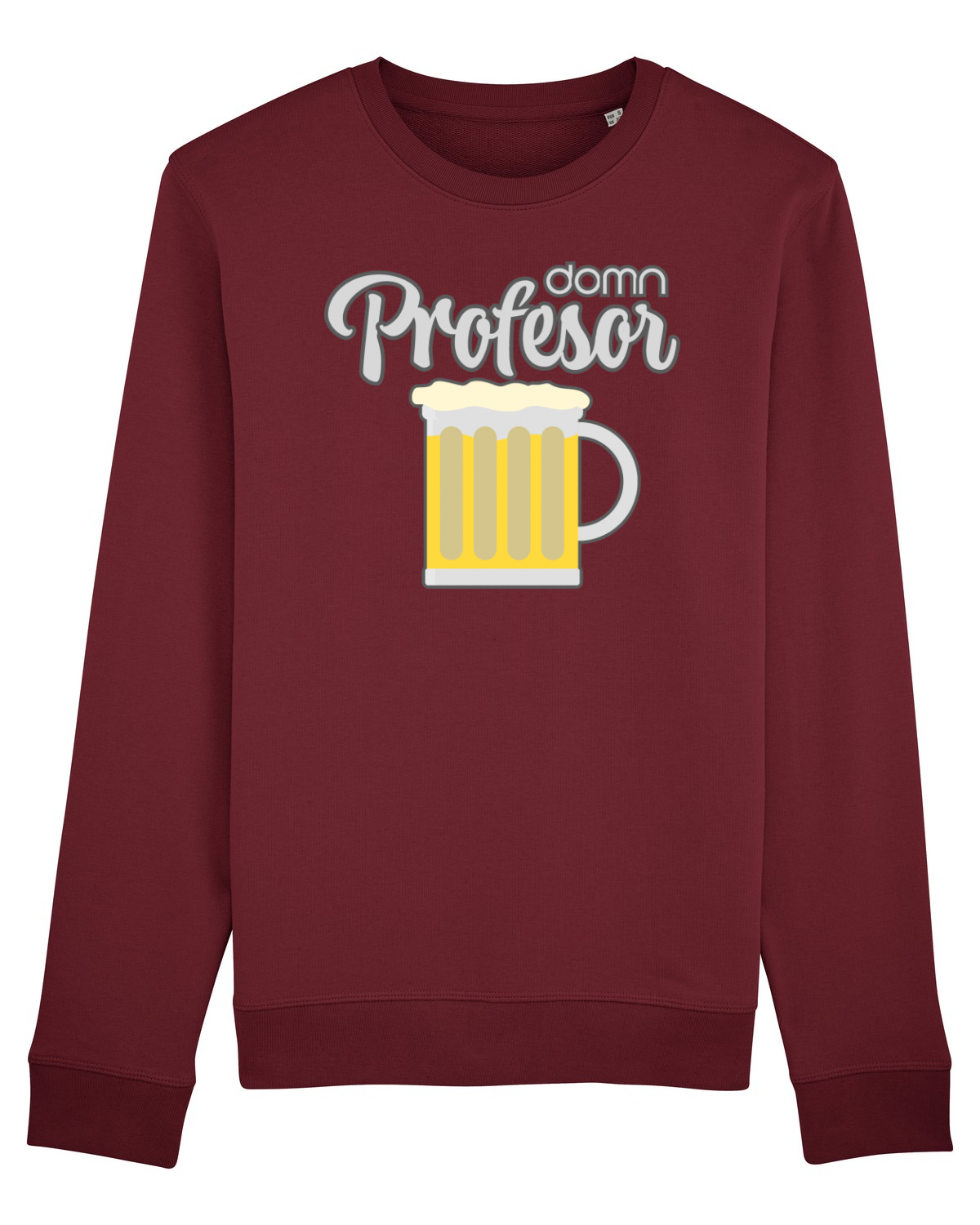 Bluză mânecă lungă Unisex Rise Burgundy