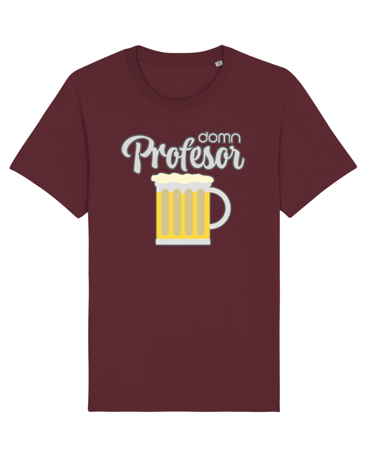 Tricou mânecă scurtă Unisex Rocker Burgundy
