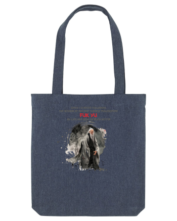 Ancient chinese philosopher FUK YU  Midnight Blue