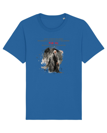 Ancient chinese philosopher FUK YU  Royal Blue