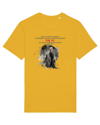 Ancient chinese philosopher FUK YU  Spectra Yellow