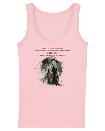 Ancient chinese philosopher FUK YU  2 Cotton Pink