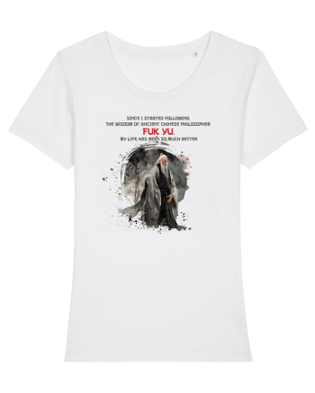 Ancient chinese philosopher FUK YU  2 White