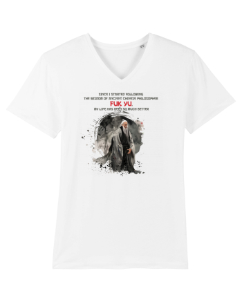Ancient chinese philosopher FUK YU  2 White