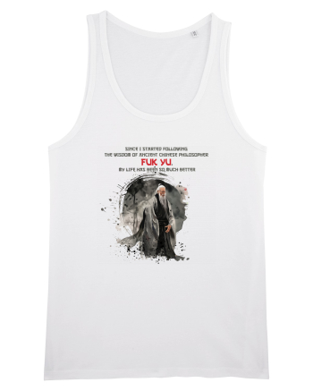 Ancient chinese philosopher FUK YU  2 White