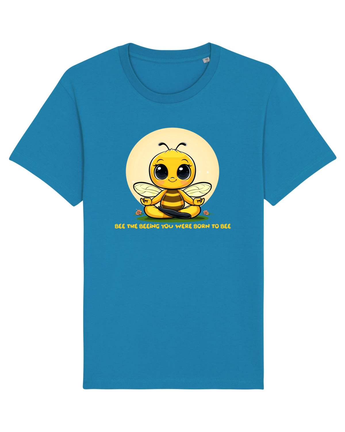 Tricou mânecă scurtă Unisex Rocker Azur