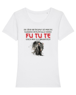 Inteleptul chinez PHU TU TE :D Tricou mânecă scurtă guler larg fitted Damă Expresser