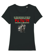Inteleptul chinez PHU TU TE :D 2 Tricou mânecă scurtă guler larg fitted Damă Expresser