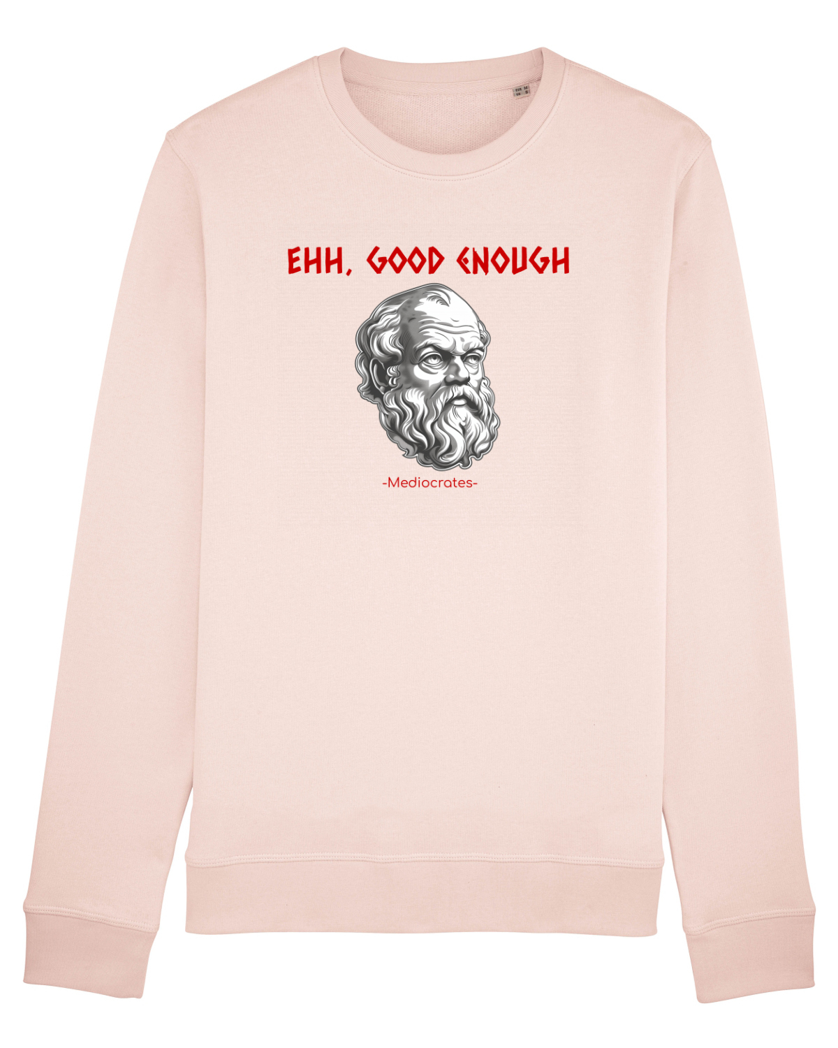 Bluză mânecă lungă Unisex Rise Candy Pink