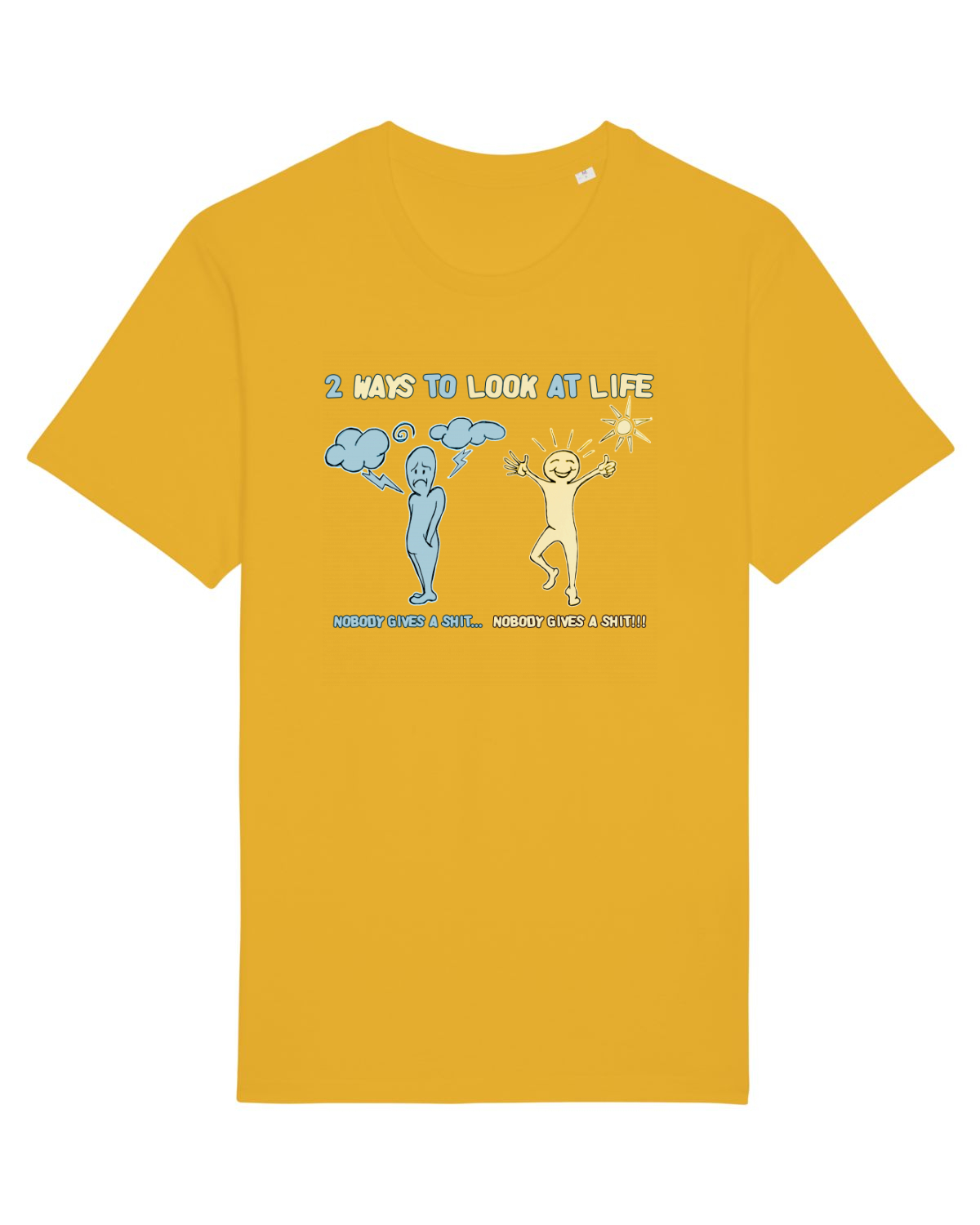 Tricou mânecă scurtă Unisex Rocker Spectra Yellow
