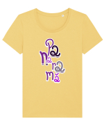 Panarama Tricou mânecă scurtă guler larg fitted Damă Expresser