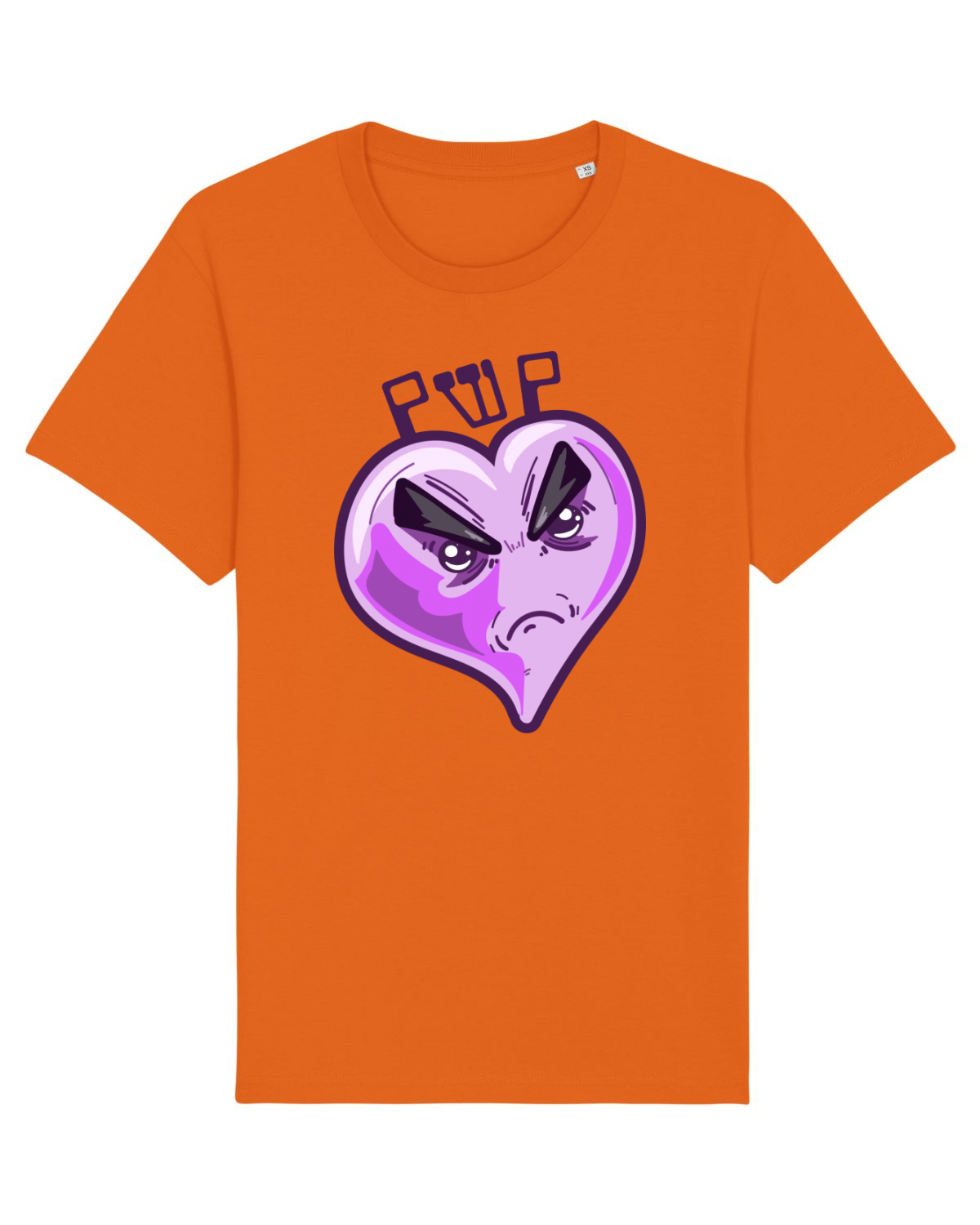 Tricou mânecă scurtă Unisex Rocker Bright Orange