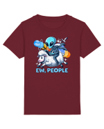 Extraterestru călărind un Oaie Tricou mânecă scurtă  Copii Mini Creator