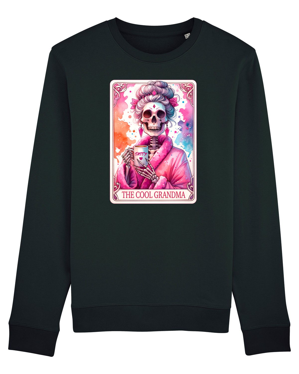 Bluză mânecă lungă Unisex Rise Black