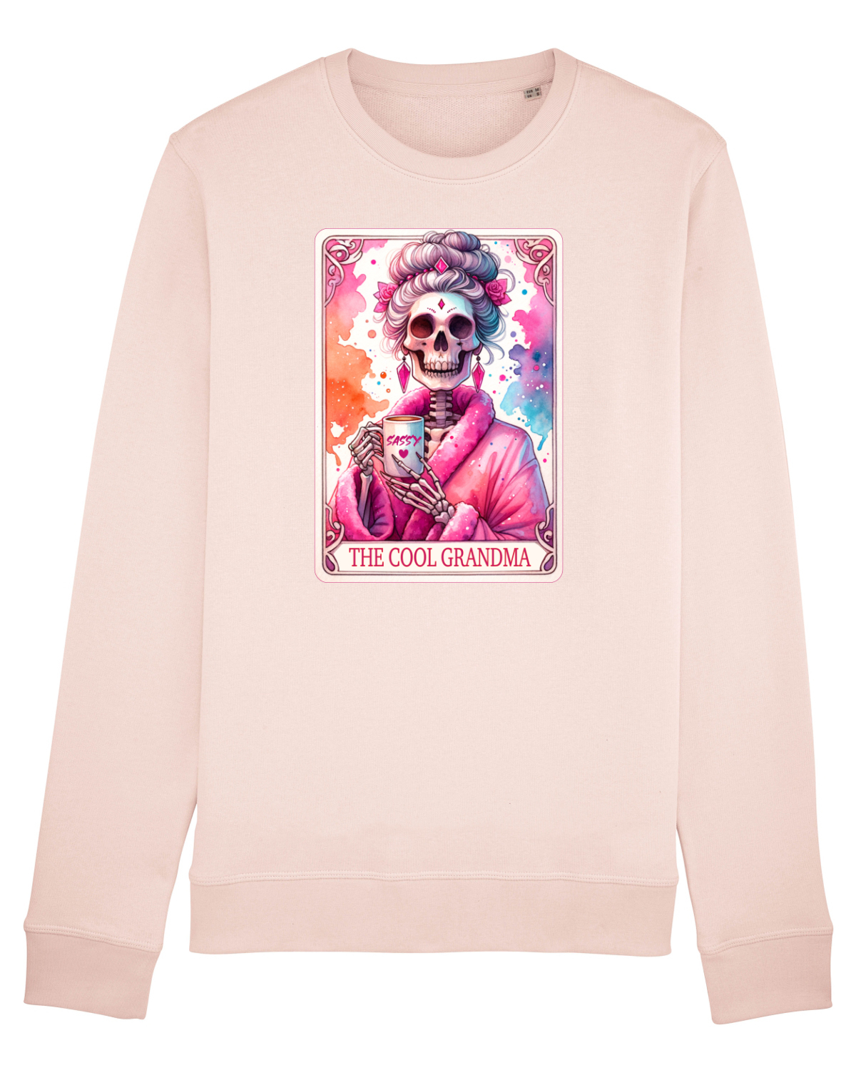 Bluză mânecă lungă Unisex Rise Candy Pink