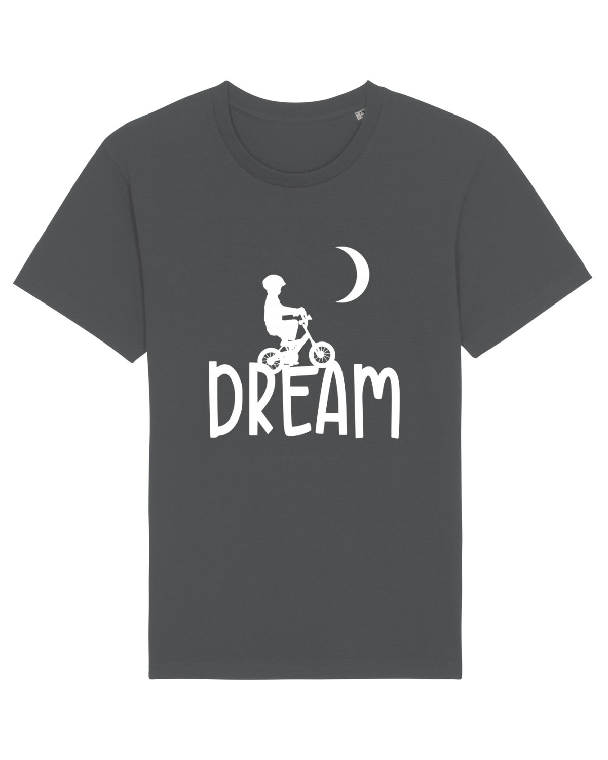 Tricou mânecă scurtă Unisex Rocker Anthracite