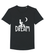 Visează! Tricou mânecă scurtă guler larg Bărbat Skater