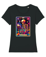The Reader Tricou mânecă scurtă guler larg fitted Damă Expresser