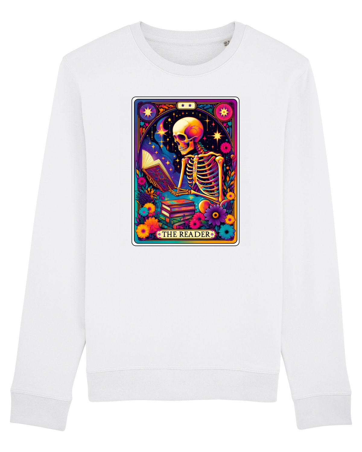 Bluză mânecă lungă Unisex Rise White